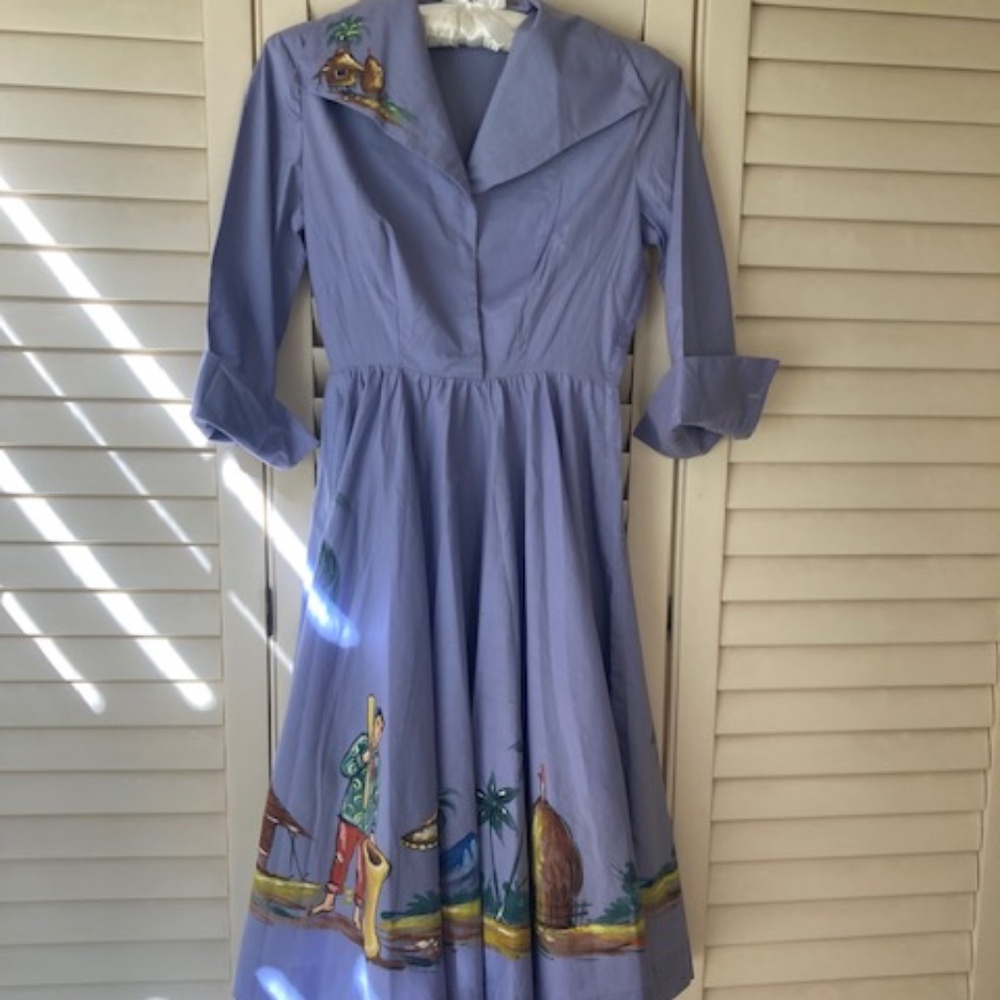 1950's Cotton Day Dress